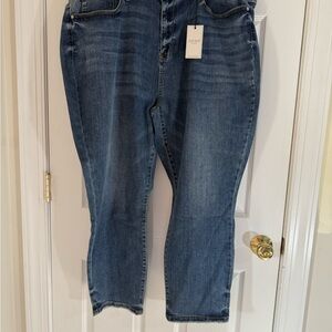 Judy Blue Blue Boyfriend Jeans with Mid Rise and Classic Denim Wash